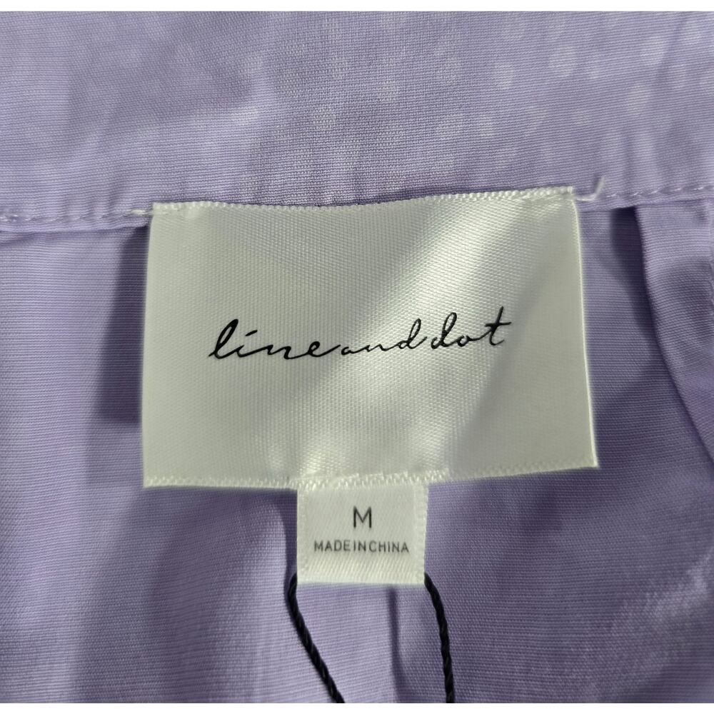 Line & Dot Lavender Ruffle Maxi Dress - Picture 4 of 4